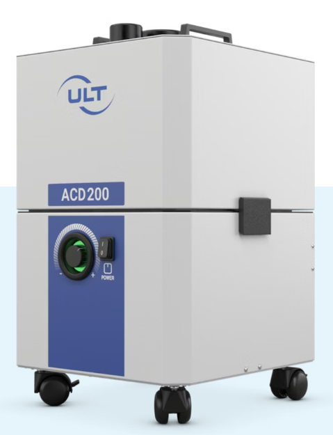 Filtergerät für Dämpfe, Gerüche und Gase. Industrietauglich. m³/h 320